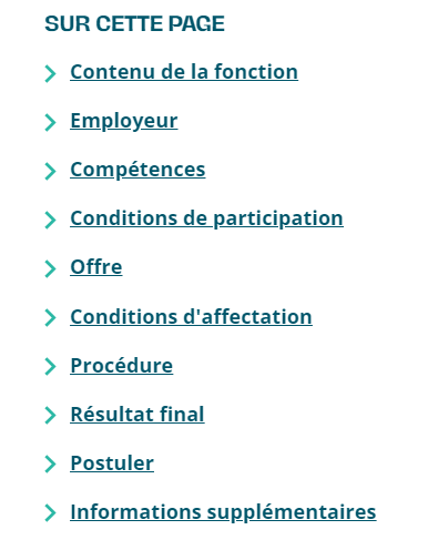 Procédure de sélection travaillerpour.be